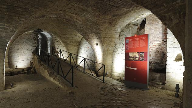 El emplazamiento arqueológico conocido como Coudenberg, Bruselas, Bélgica