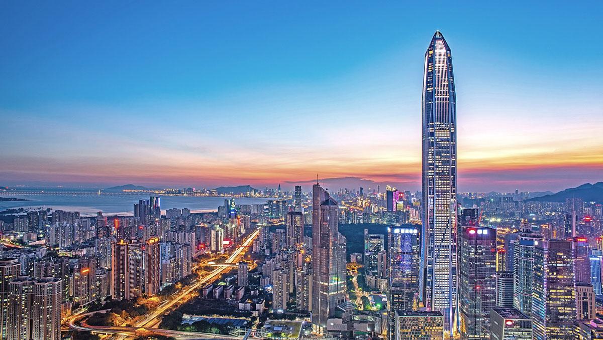 Shēnzhèn, China: el rascacielos Ping An Financial Centre