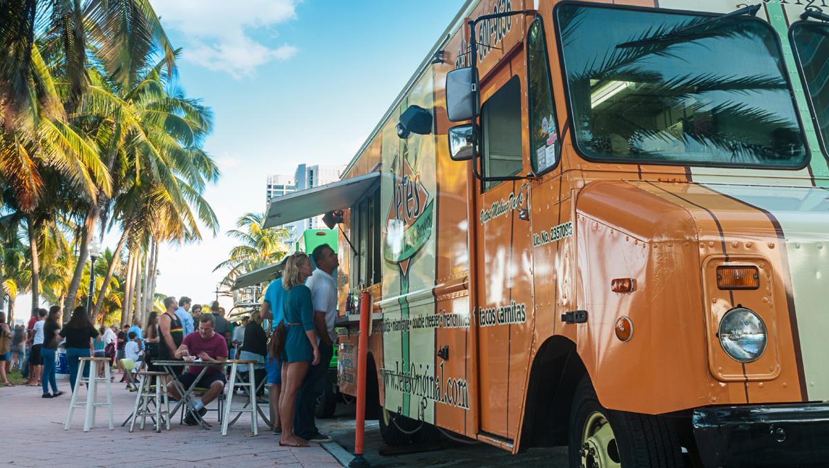 'Food truck', Miami, Estados Unidos