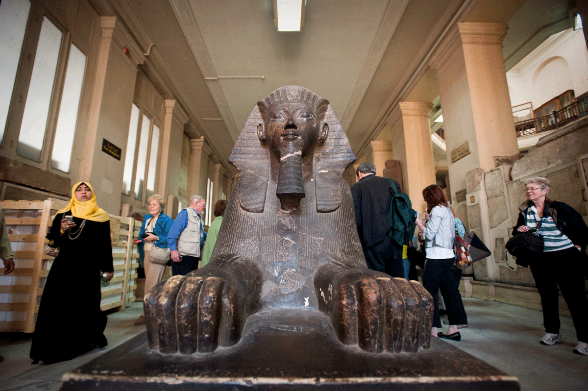 Museo de Egipto en el Cairo. 
