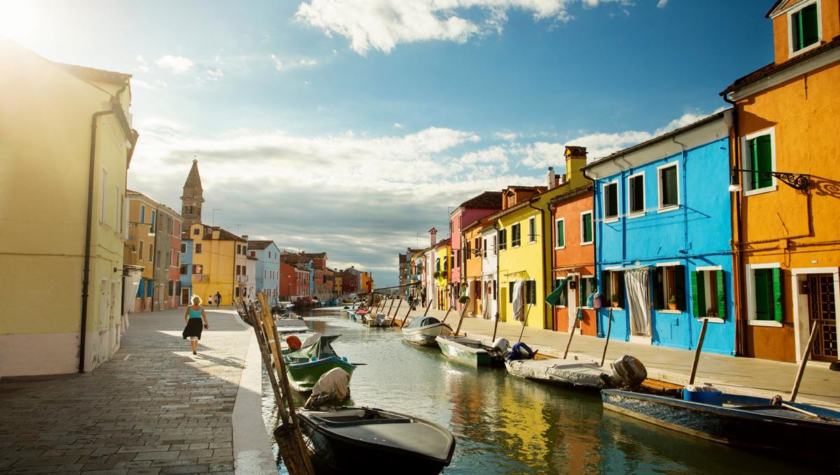 Burano, Venecia, Italia