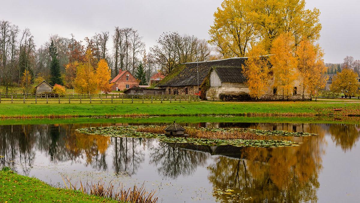 Parque Nacional Gauja, Letonia, en octubre