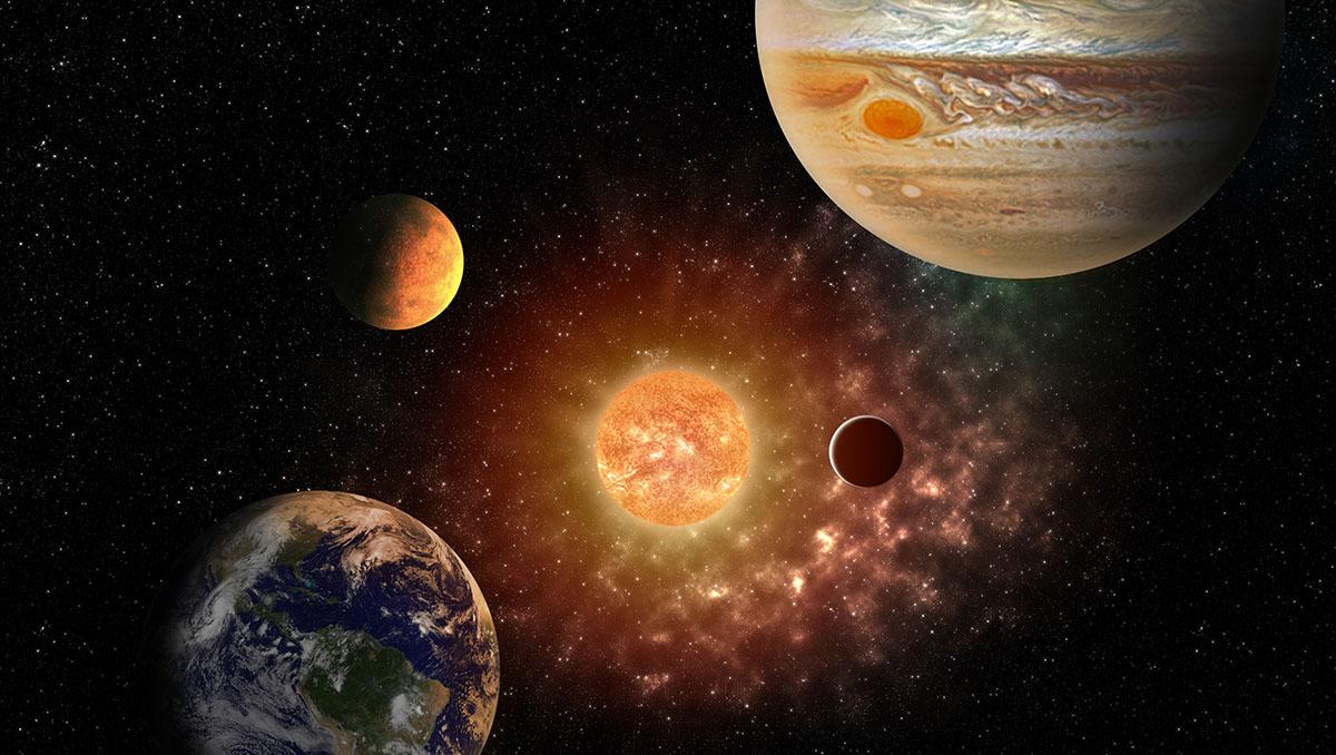 Planetas del sistema solar, el universo