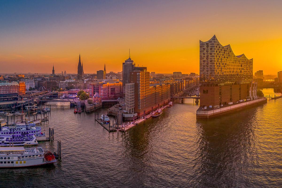 Skyline de Hamburgo, Alemania