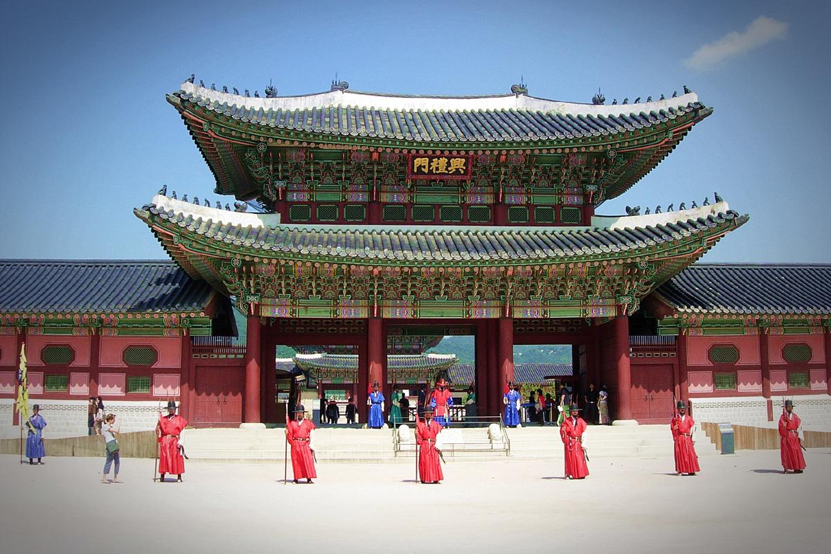 Gyeongbokgung, Seúl, Corea del Sur