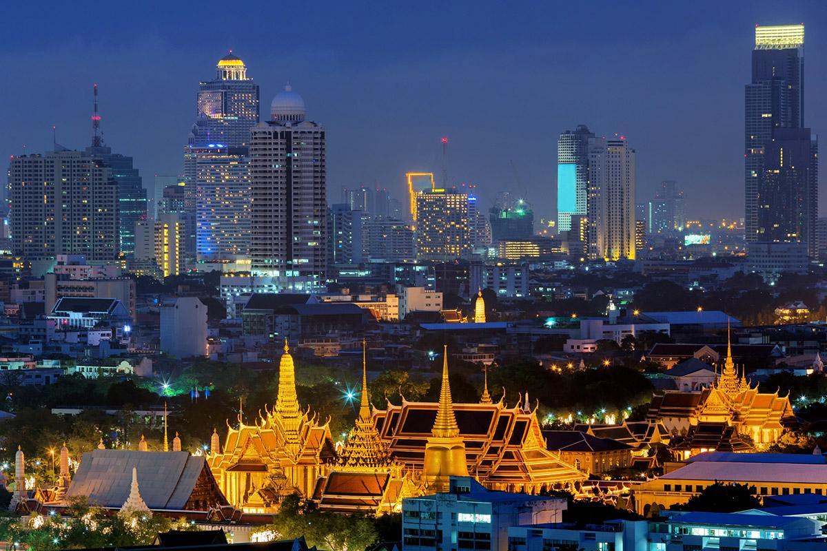 Templo Wat Phra Kaew, Bangkok, Tailandia