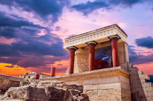Palacio de Cnosos, Cnosos, Grecia