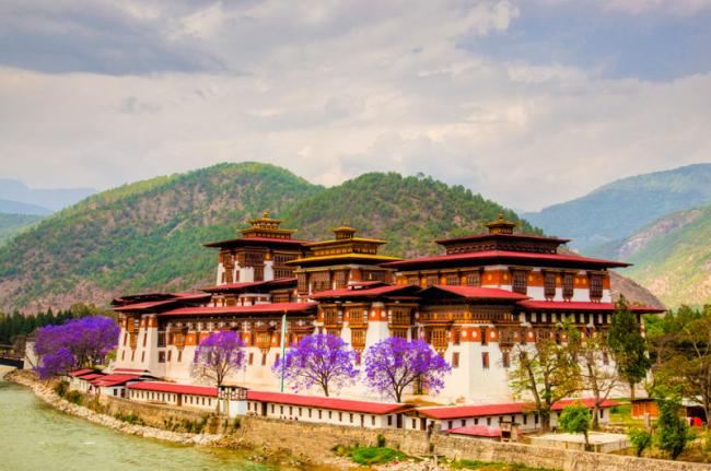 'Dzong' de Punakha, Bután