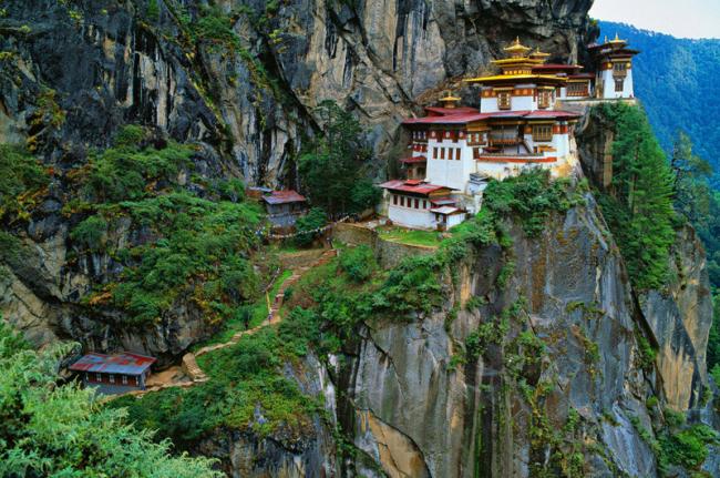 Monasterio del Nido del Tigre, Taktshang Goemba, Bután