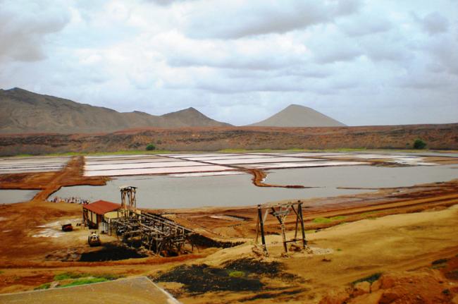 Planta de sal y salinas, Pedra do Lume, Cabo Verde