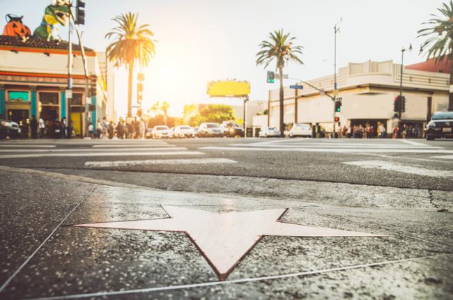 Paseo de la Fama, Hollywood Boulevard, Los Ángeles, Estados Unidos
