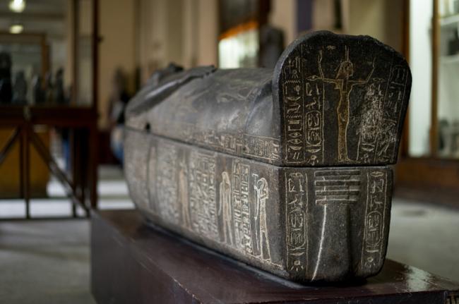 Sarcófago de Ramsés, Museo Egipcio, El Cairo, Egipto