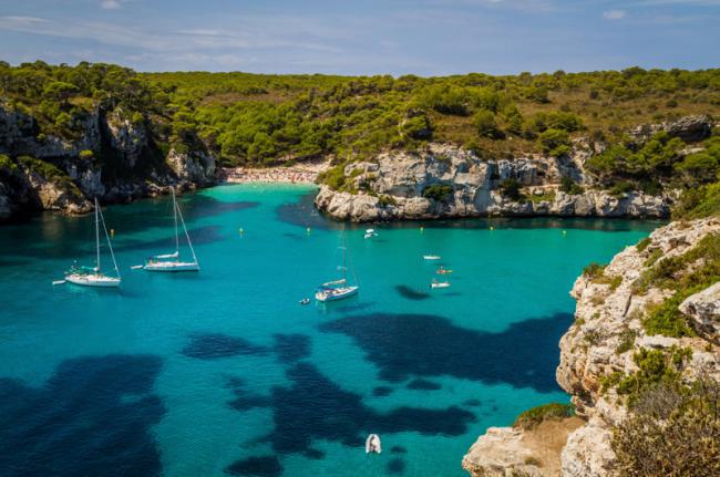 Playas de Menorca, Islas Baleares, España