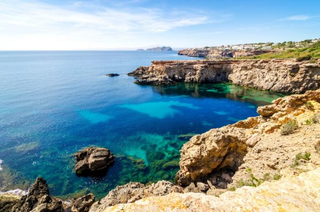 Playas del norte, Ibiza, Islas Baleares, España
