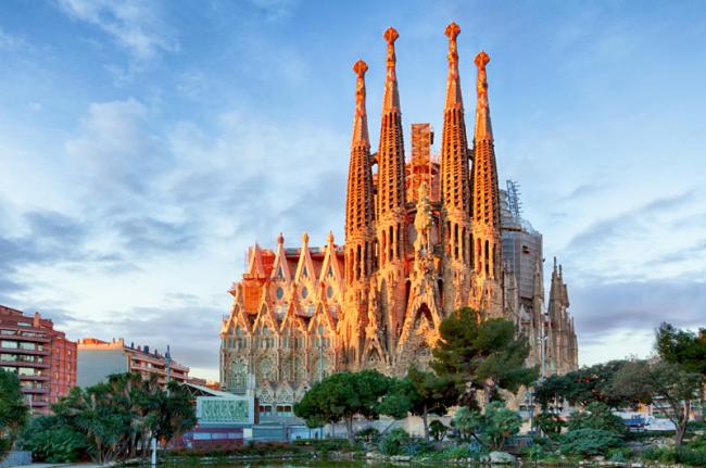 La Sagrada Familia, Barcelona, Cataluña, España