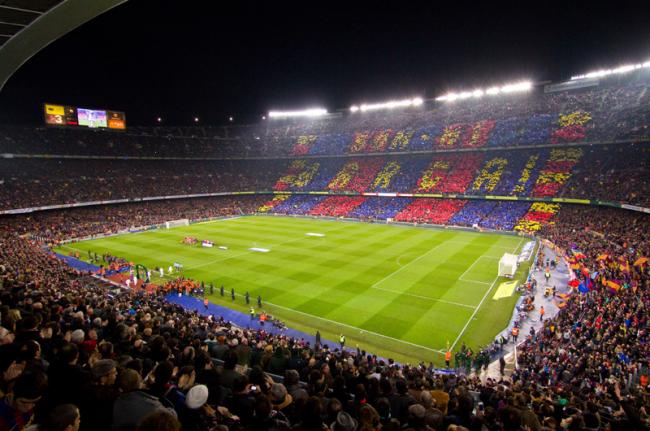 Camp Nou, Barcelona, Cataluña, España