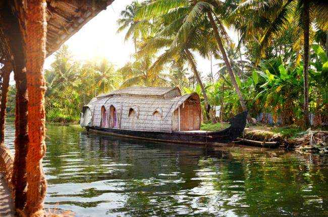 La tropical Kerala, India