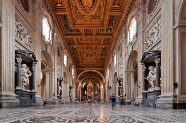Basilica di San Giovanni in Laterano, Roma, Italia
