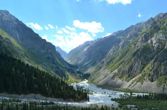 Cañón Ala-Archá, Kirguistán