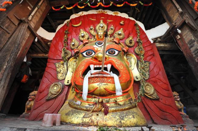 Demonio Lakhe, Katmandú, Nepal