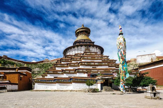 Gyantse Kumbum, Tíbet