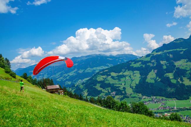 Aventura al aire libre en el Tirol, Austria