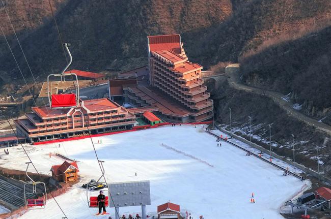Pistas de esquí y hotel Masik-Ryong, Corea del Norte