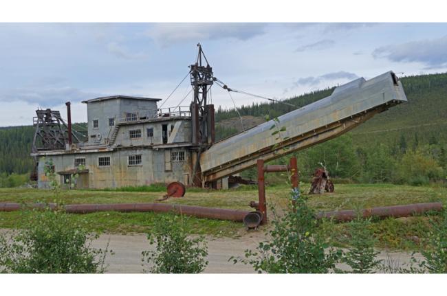 Asentamiento minero, Chicken, Alaska, EE UU
