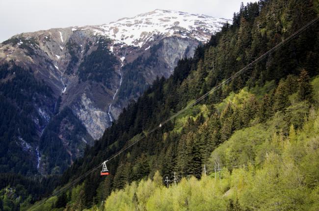 Teleférico del Mount Roberts, Alaska, EE UU