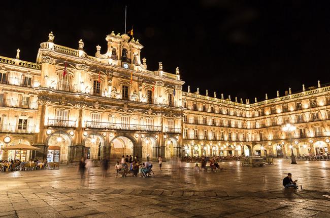Plaza Mayor, Salamanca, Castilla y León, España
