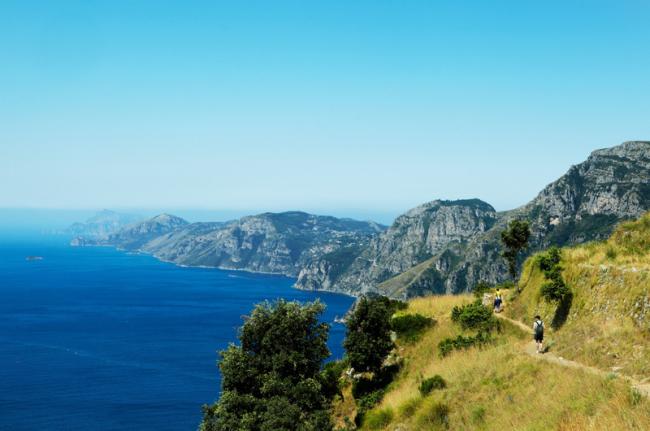 Sendero 'Sentiero degli Dei', Costa Amalfitana, Italia