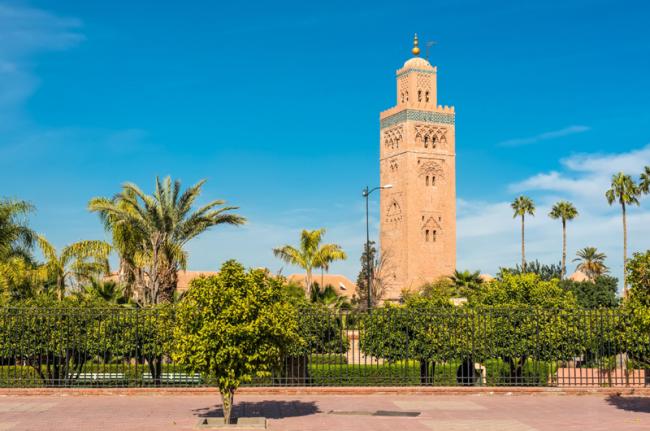 Mezquita de la Kutubía, Marrakech, Marruecos