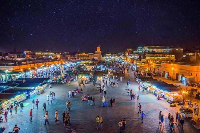 Yamaa el Fna, Marrakech, Marruecos