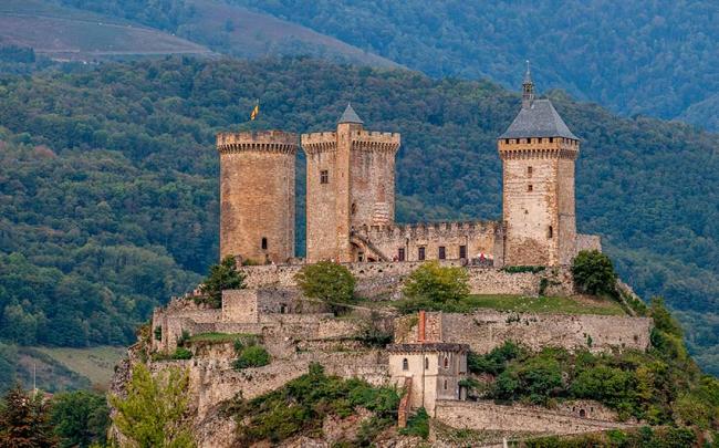 Castillo de Foix, Francia