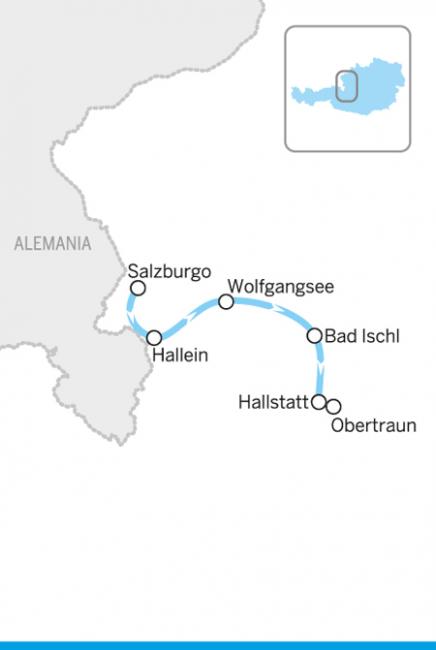 Estado de Salzburgo y Salzkammergut