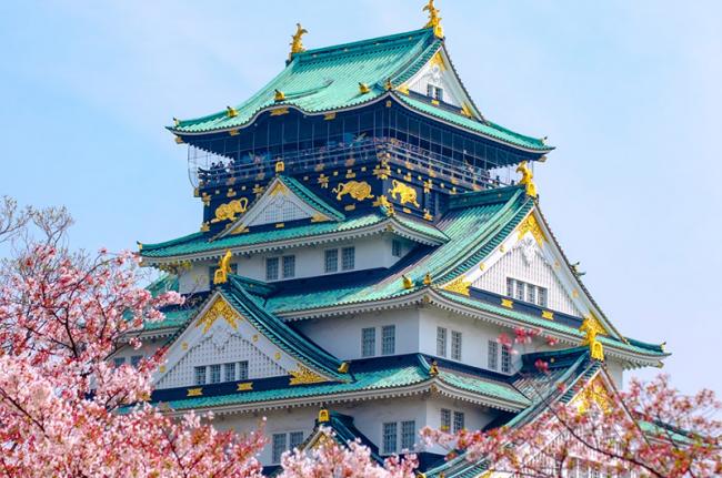 Osaka-jō, castillo de Osaka, Japón