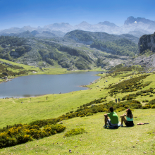 Lago de Covadonga, Asturias. 