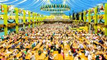 Oktoberfest, Múnich, Alemania: la carpa 'Spaten'