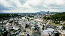Panorámica de Salzburgo, Austria