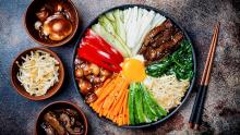 Gastronomía de Corea del Sur: bibimbap