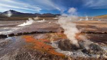 Desierto de Atacama, geysers El Tatio