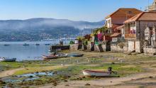 Combarro, paisaje de la ruta por la costa de Galicia