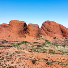 Las Olgas, Kata Tjuta en el Parque Nacional Uluru-Kata Tjuta.