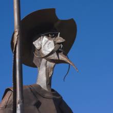 Estatua de don Quijote en Toboso, España