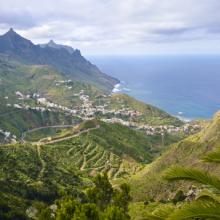 Macizo de Anaga, en Taganana, Tenerife, Islas Canarias, España