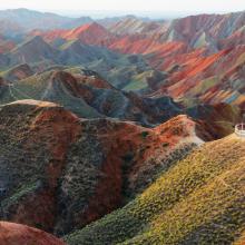 Parque Nacional Danxia, Gansu, China