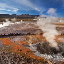 Desierto de Atacama, geysers El Tatio