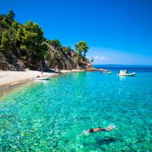 Playa Robinson en Sitonia. 