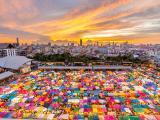 Mercado de fin de semana de Chatuchak, Bangkok, Tailandia