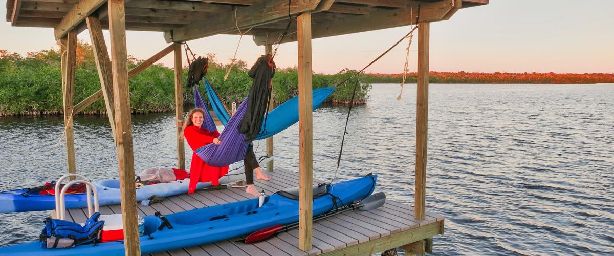 ‘Chickees’ y canoas en los Everglades, Estados Unidos
